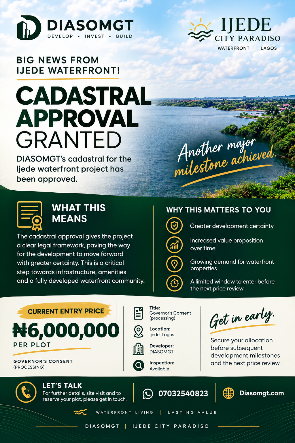 Cadastral Approval